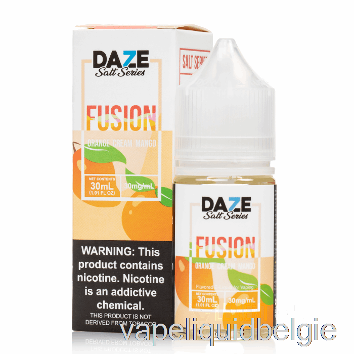 Vape Vloeibare Sinaasappelcrème Mango - 7 Roeszouten - 30 Ml 30 Mg